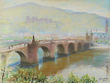 "Die Alte Brücke (Karl-Theodor-Brücke) in Heidelberg"FRANZ MUTH