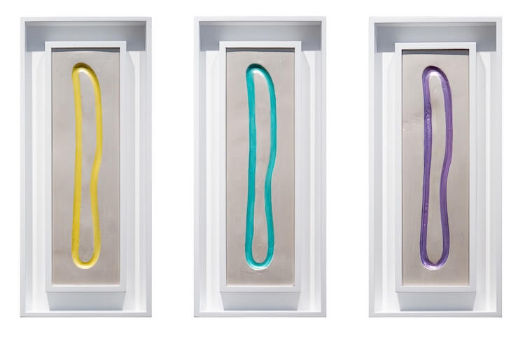 "Three colored lines"WILHELM HEILIGER